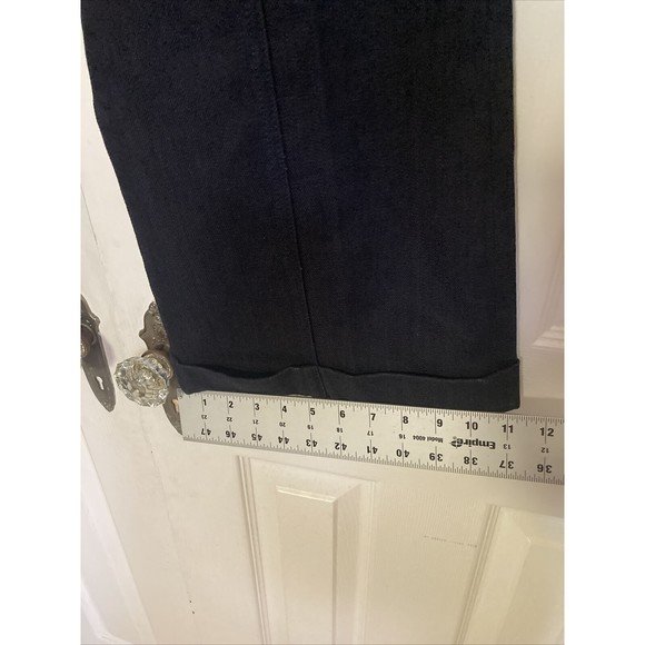 7 For All Mankind Women's Jeans Dark Wash Denim Flare Bell Bottom Size 26 - Picture 7 of 12